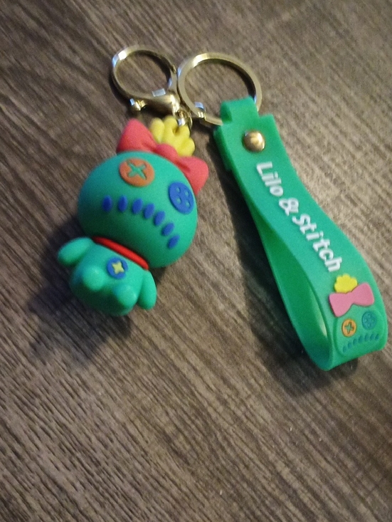 Accessories - Disney Lilo & Stitch Scrump Doll Silicone Keychain & Bag Charm Nwot